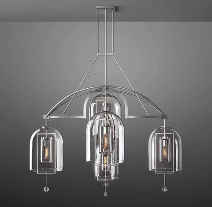 Fulcral Linear Chandelier 61" 3-Lights