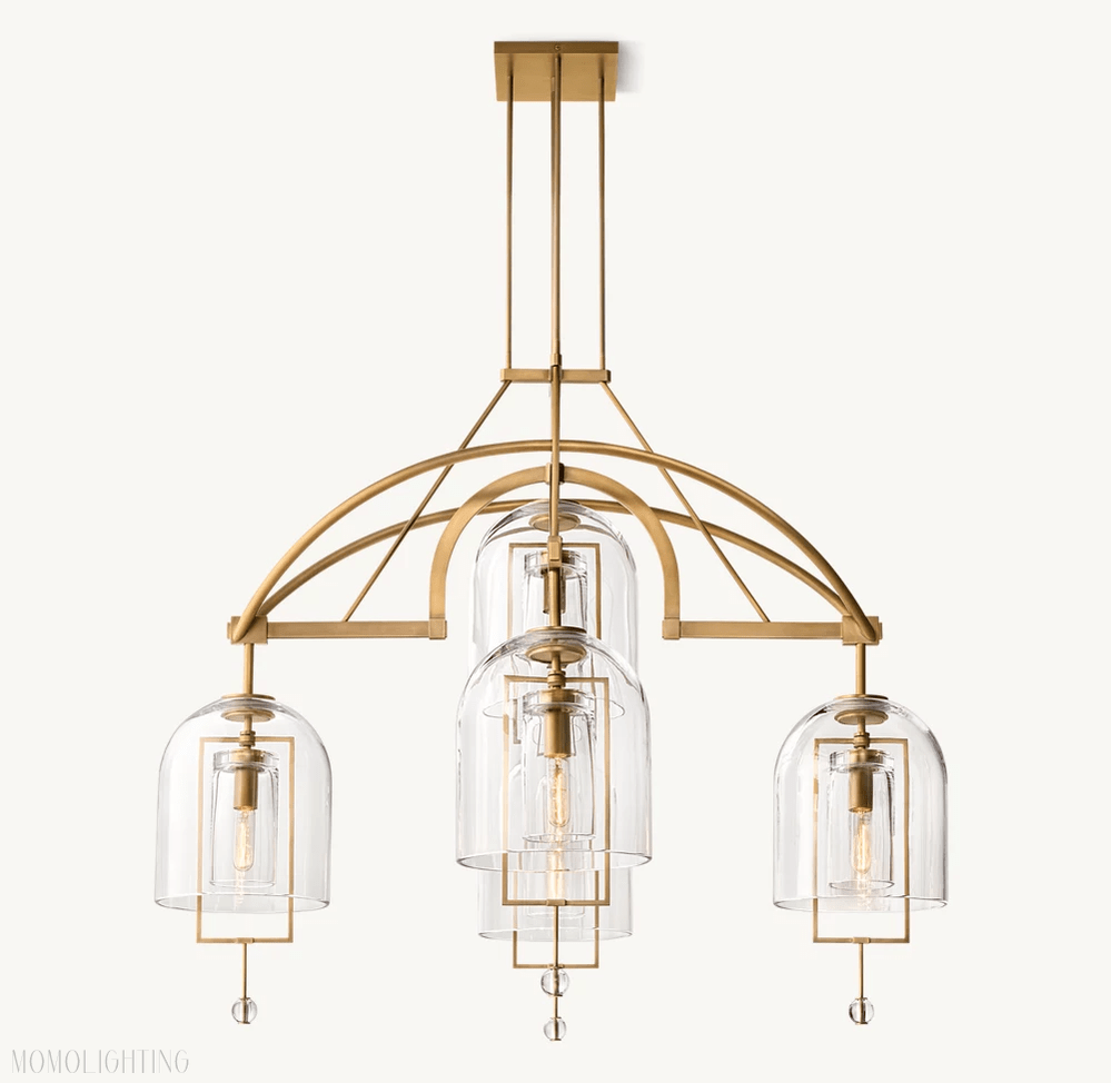 Fulcral Round Chandelier 48“ 5-Lighs-Nobipets