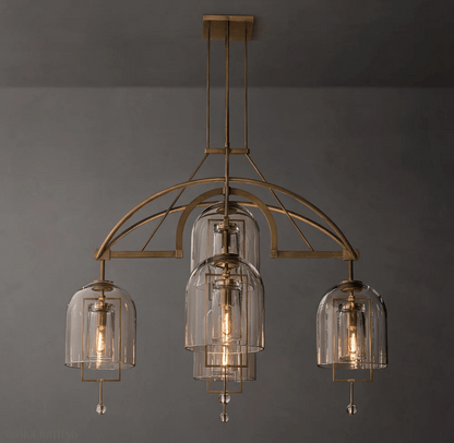 Fulcral Round Chandelier 48“ 5-Lighs-Nobipets
