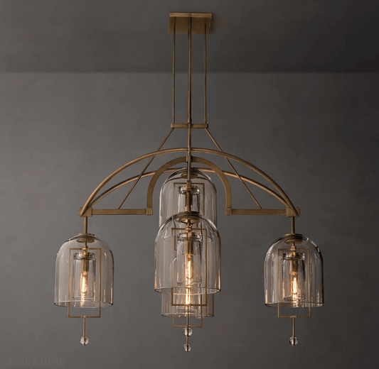 Fulcral Round Chandelier 48“ 5-Lighs-Nobipets