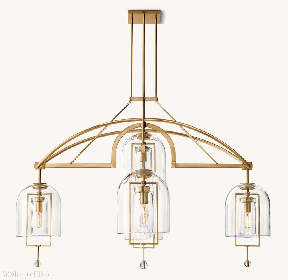 Fulcral Round Chandelier 48“ 5-Lighs-Nobipets