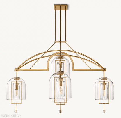 Fulcral Round Chandelier 48“ 5-Lighs-Nobipets