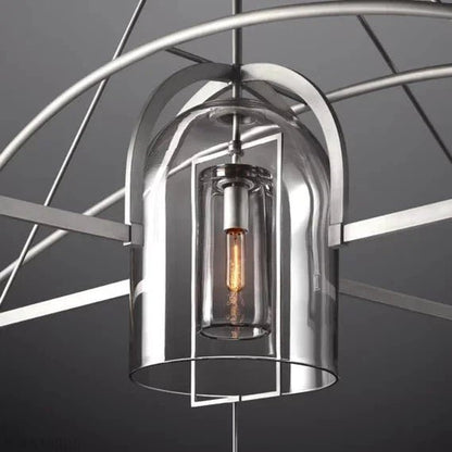 Fulcral Round Chandelier 61" 5-Lights-Nobipets