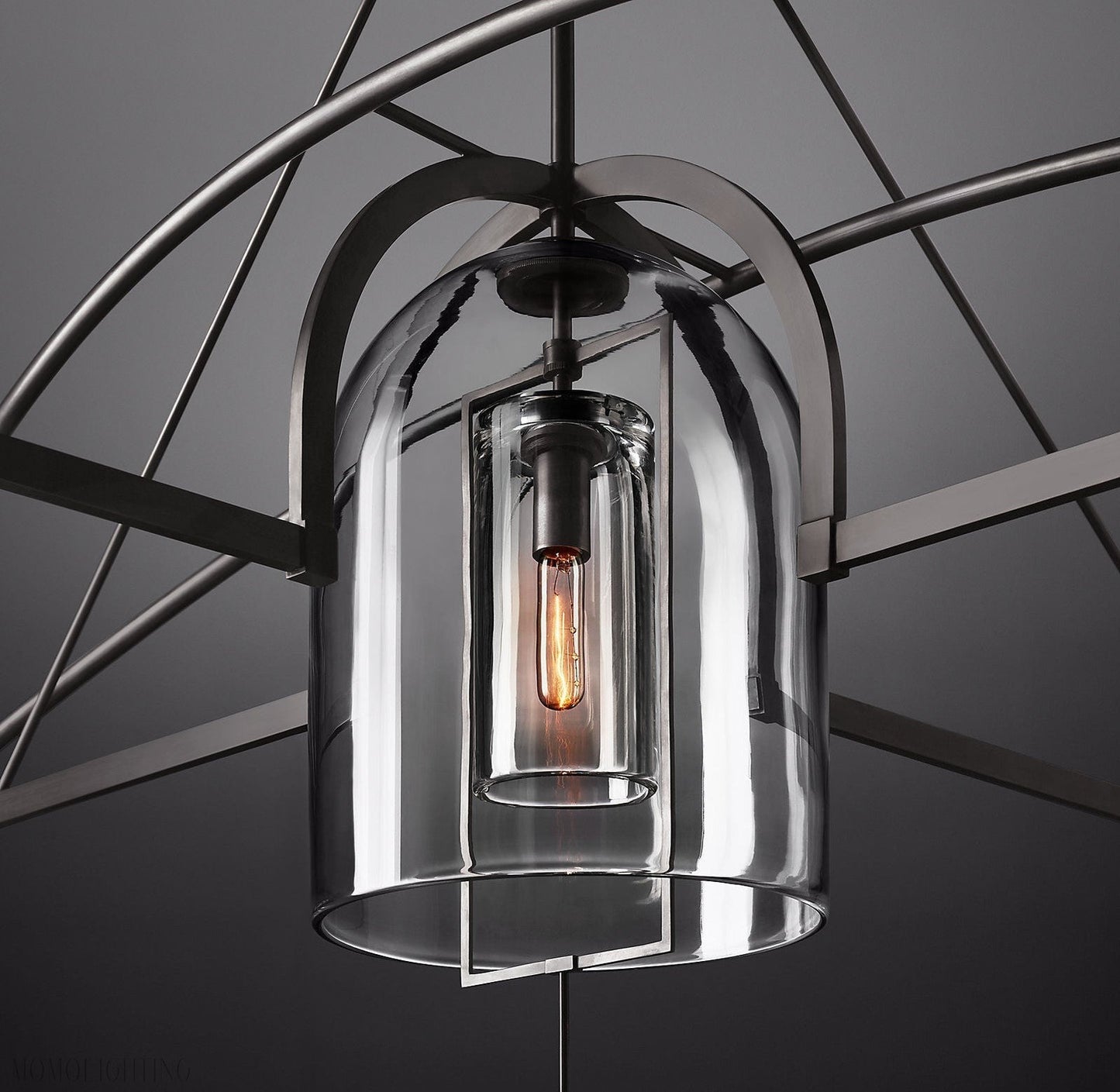 Fulcral Round Chandelier 61" 5-Lights-Nobipets