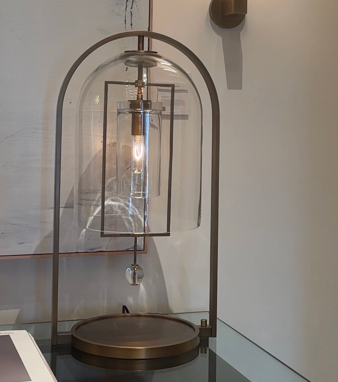 Fulcral Table Lamp 16"
