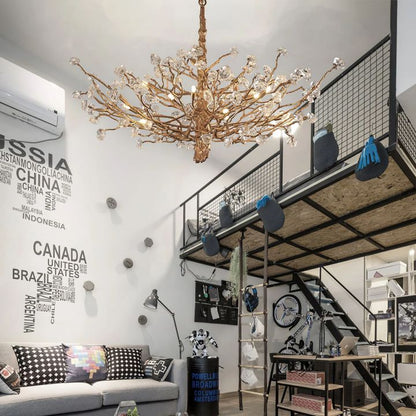Gemstone Branch Chandelier-Nobipets