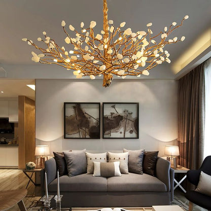 Gemstone Branch Chandelier-Nobipets