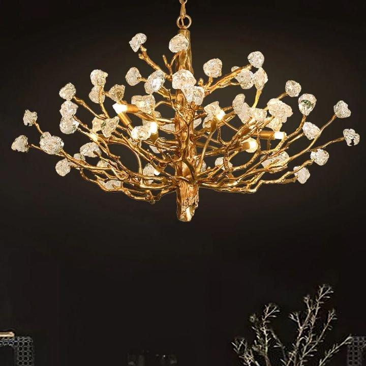 Gemstone Branch Chandelier-Nobipets