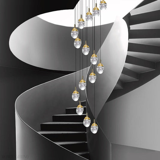 Geneva Foyer & Staircase Chandelier 19" 23" D-Nobipets