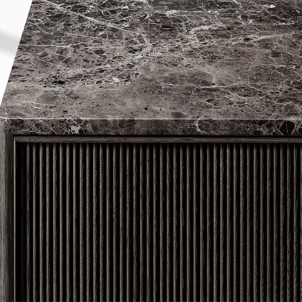 Genprestige Emperador Reeded 4-door Sideboard