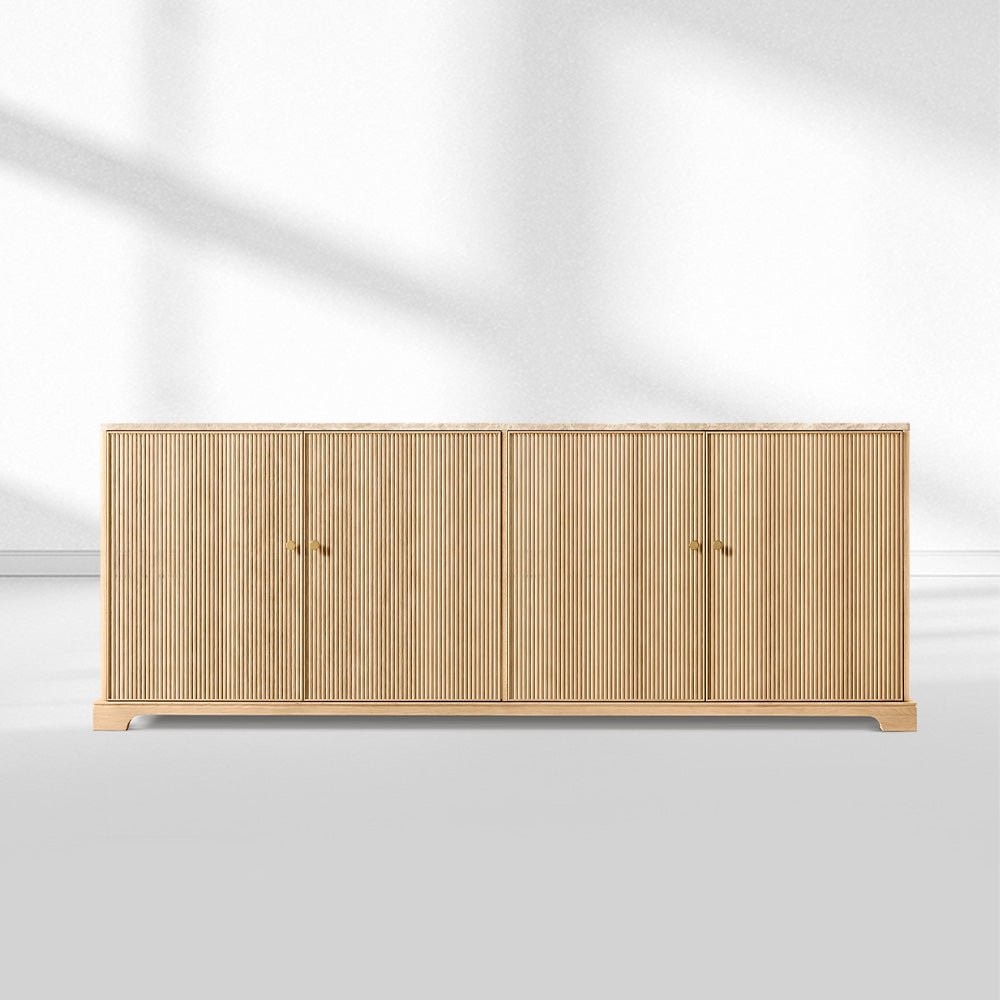 Genprestige Emperador Reeded 4-door Sideboard