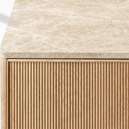 Genprestige Emperador Reeded Double-Door Sideboard