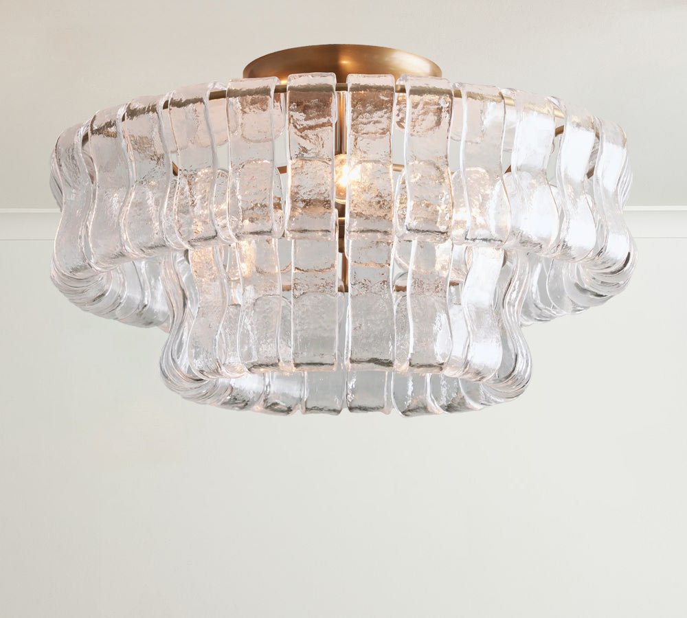 Ghiaccio Flush Mount Lighting