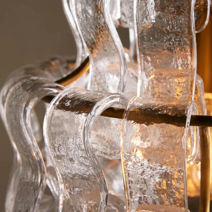 Ghiaccio Glass Pendant