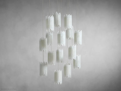 Gianna Round Chandelier-Nobipets