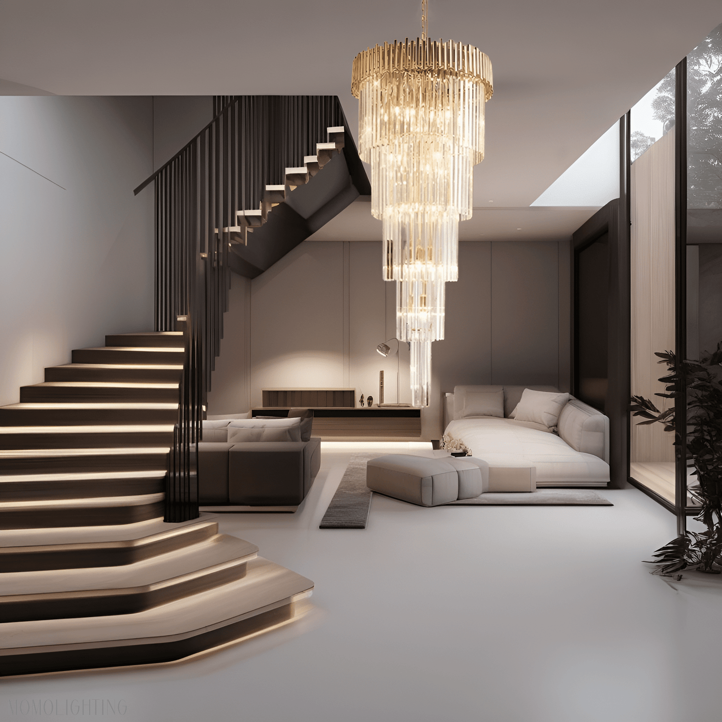 Golden Marie Foyer & Staircase Chandelier Collection-Nobipets
