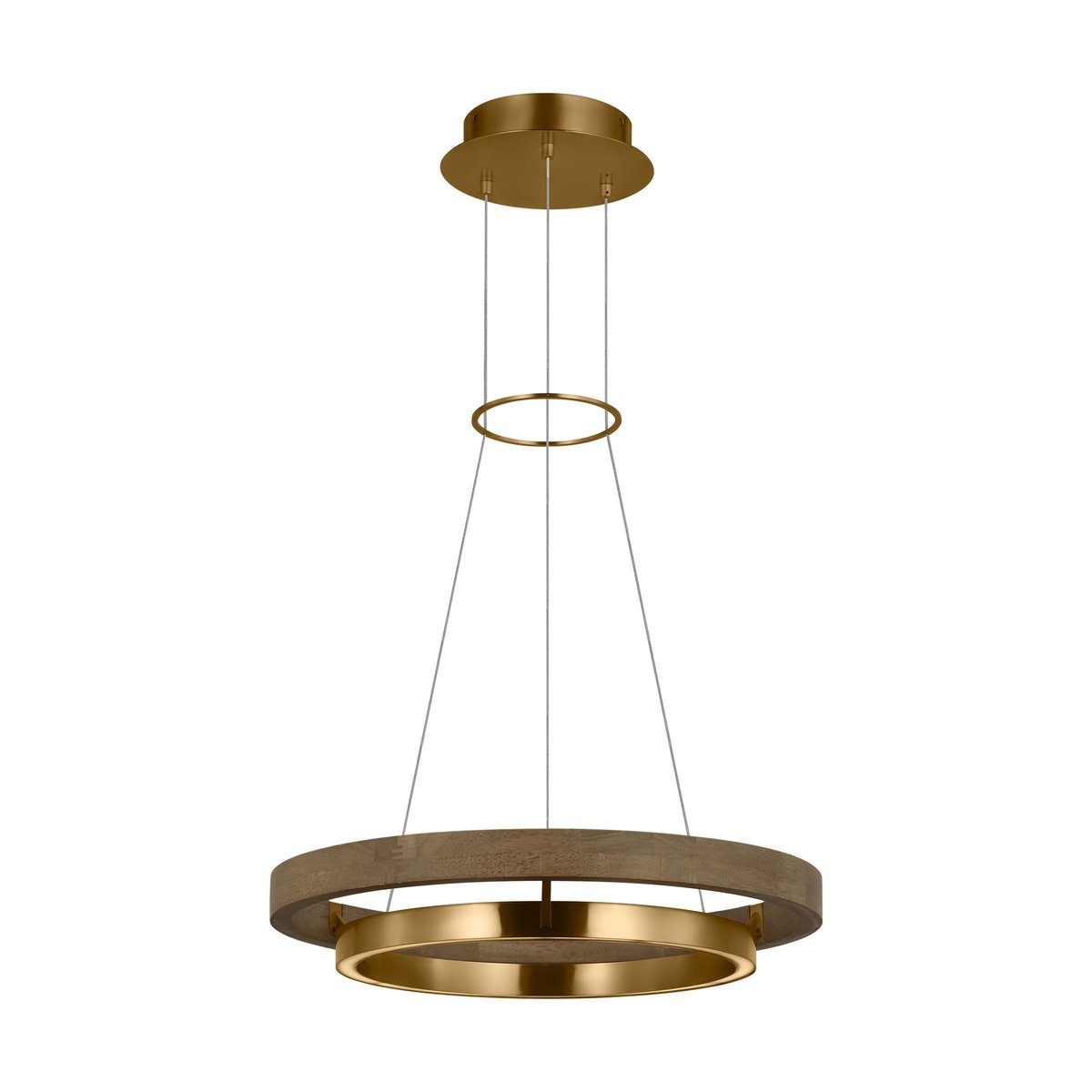 Grace Brass and Wood Chandelier 24" 30'' 36'' 48" 65''D-Nobipets