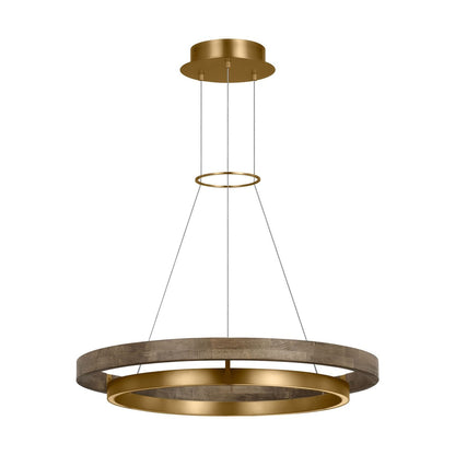 Grace Brass and Wood Chandelier 24" 30'' 36'' 48" 65''D-Nobipets