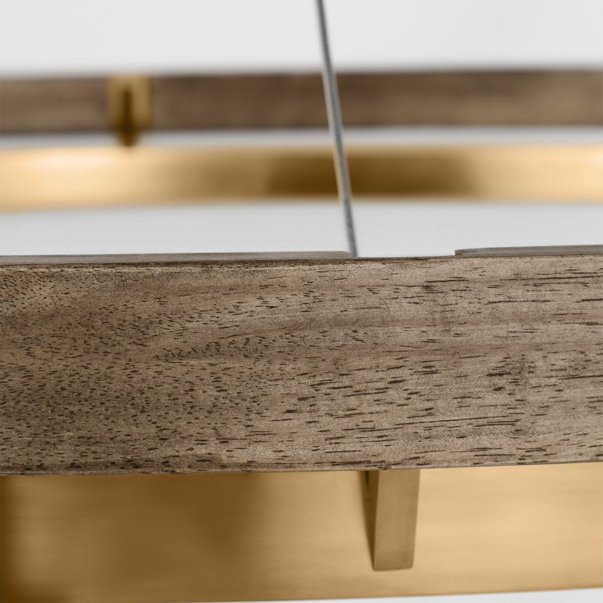 Grace Brass and Wood Chandelier 24" 30'' 36'' 48" 65''D-Nobipets
