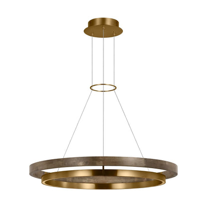 Grace Brass and Wood Chandelier 24" 30'' 36'' 48" 65''D-Nobipets