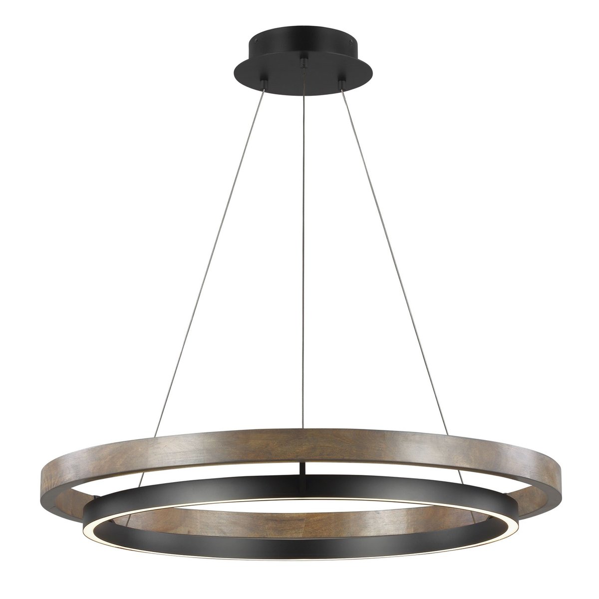 Grace Brass and Wood Chandelier 24" 30'' 36'' 48" 65''D-Nobipets