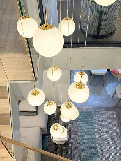 Harriet Orb Foyer Chandelier-Nobipets