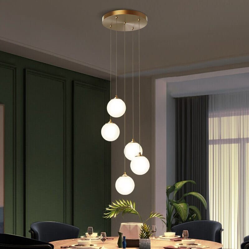 Harriet Orb Foyer Chandelier-Nobipets