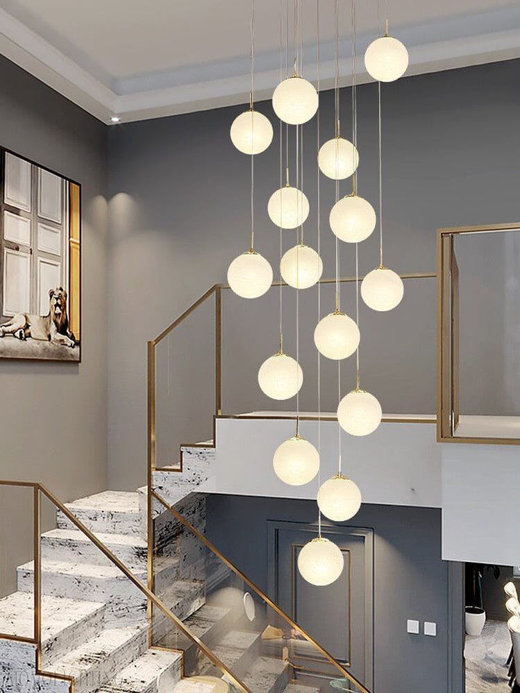 Harriet Orb Foyer Chandelier-Nobipets