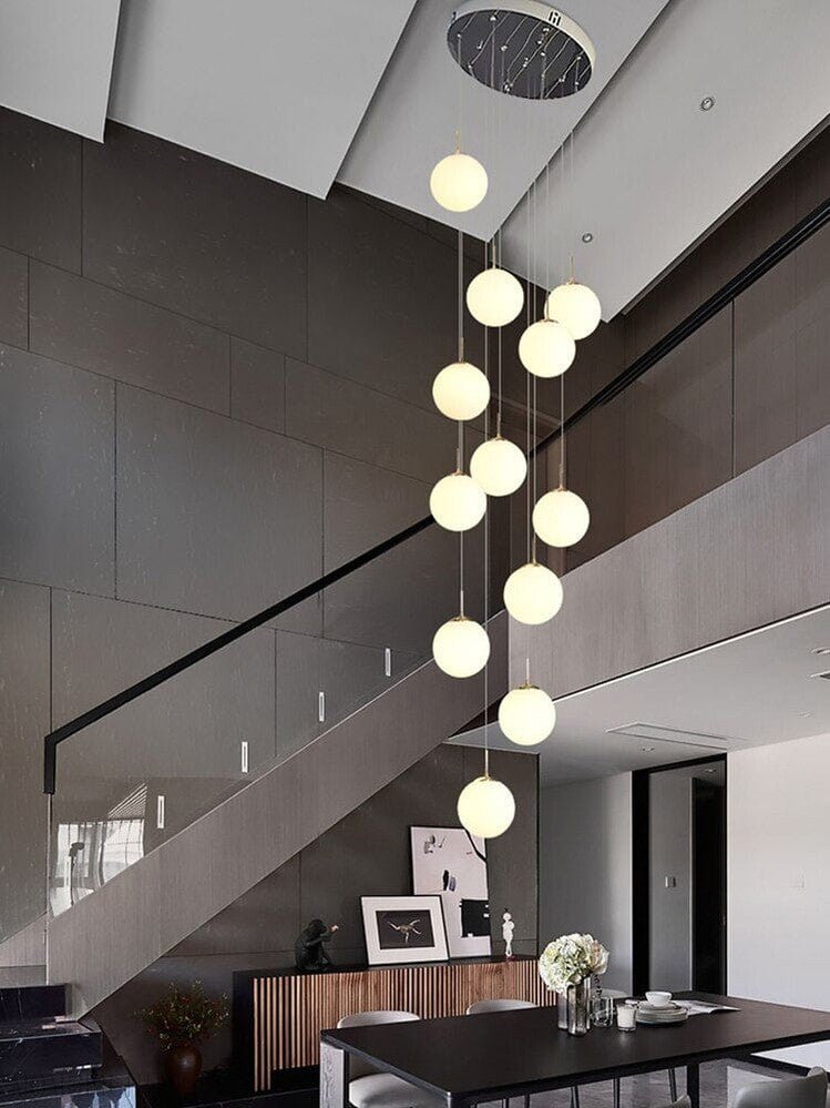 Harriet Orb Foyer Chandelier-Nobipets