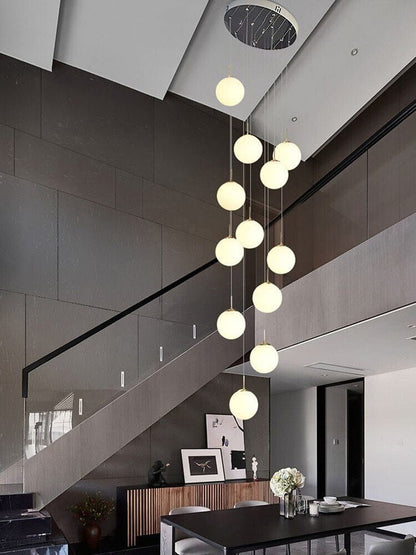 Harriet Orb Foyer Chandelier-Nobipets