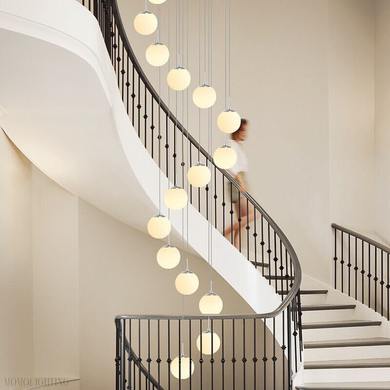 Harriet Orb Foyer Chandelier-Nobipets