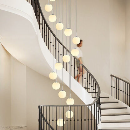 Harriet Orb Foyer Chandelier-Nobipets