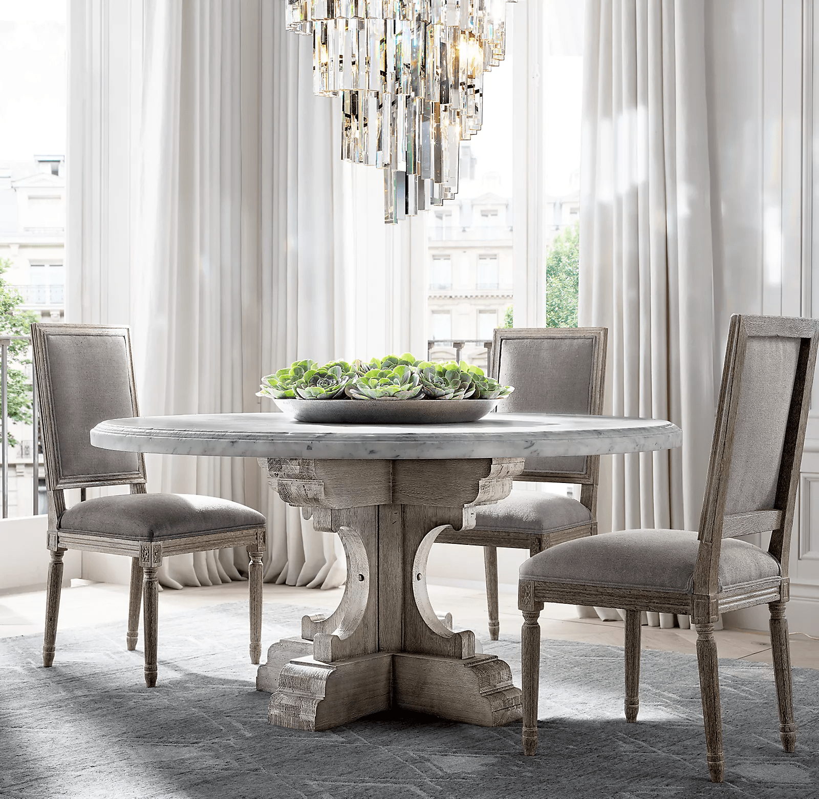 Odeon Spiral Crystal Chandelier 36"- 70"-Nobipets