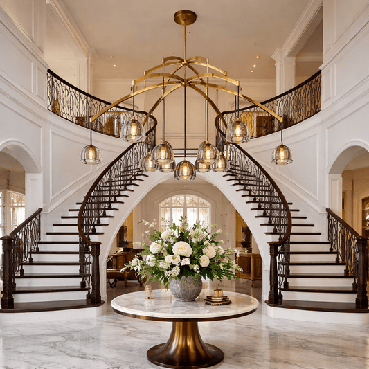 Hemispher Round Chandelier