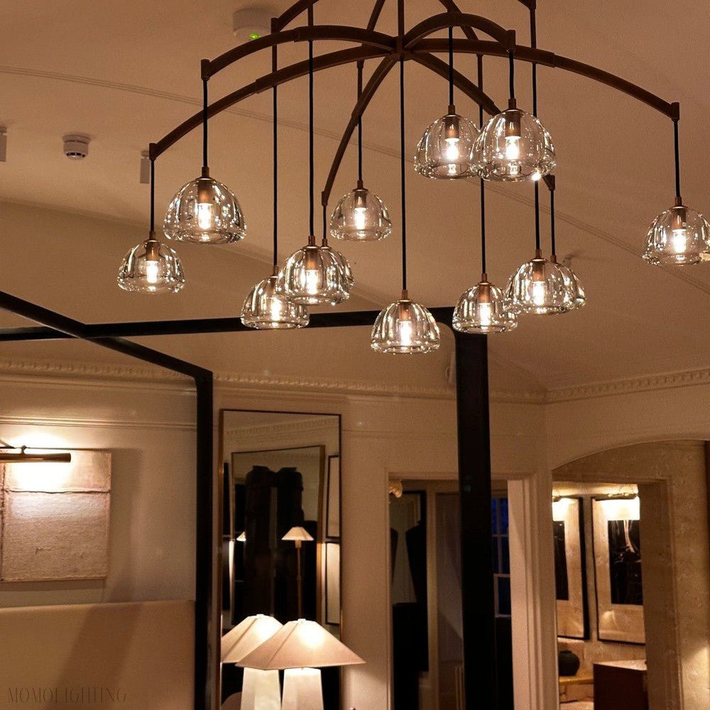 Hemisphere Linear Chandelier 54”-Nobipets