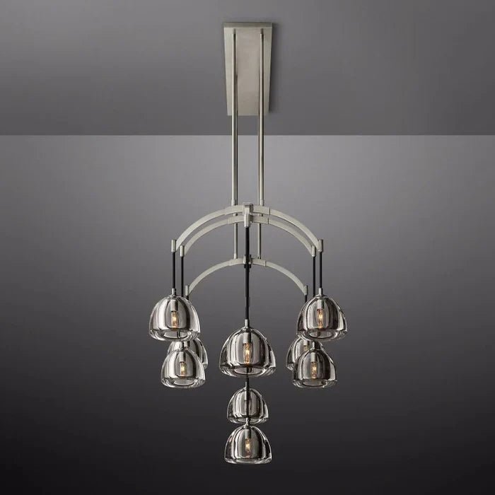 Hemisphere Linear Chandelier 54”