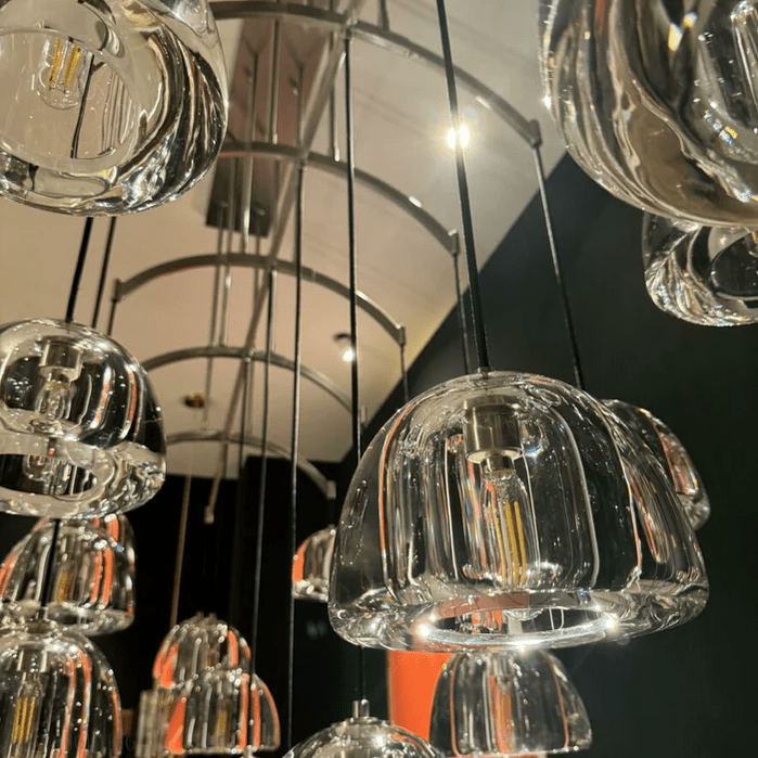 Hemisphere Linear Chandelier 54”-Nobipets