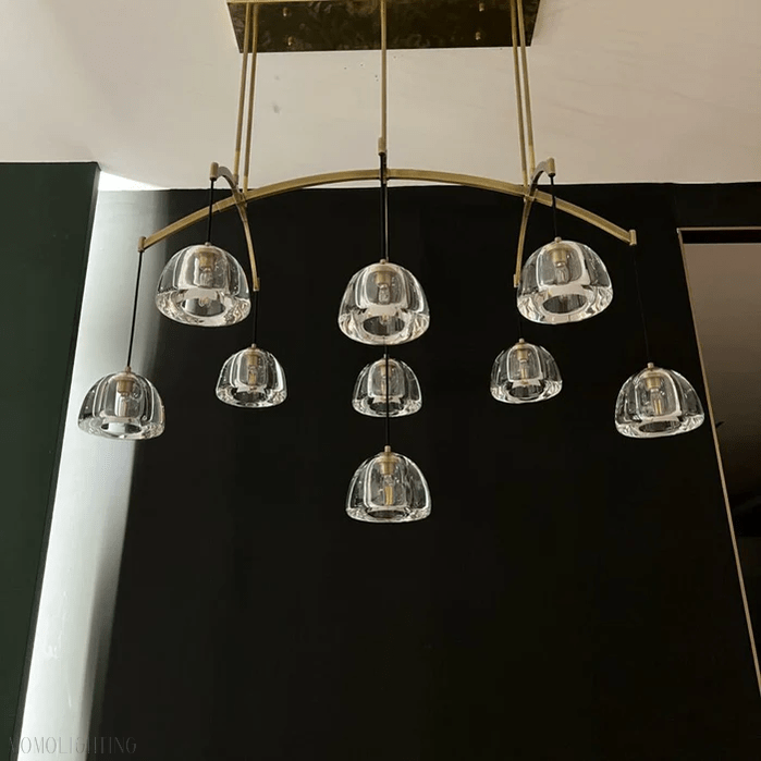 Hemisphere Linear Chandelier 54”-Nobipets