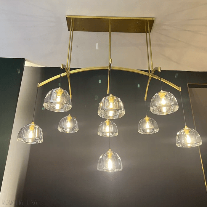 Hemisphere Linear Chandelier 54”-Nobipets