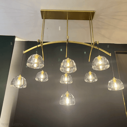 Hemisphere Linear Chandelier 54”-Nobipets