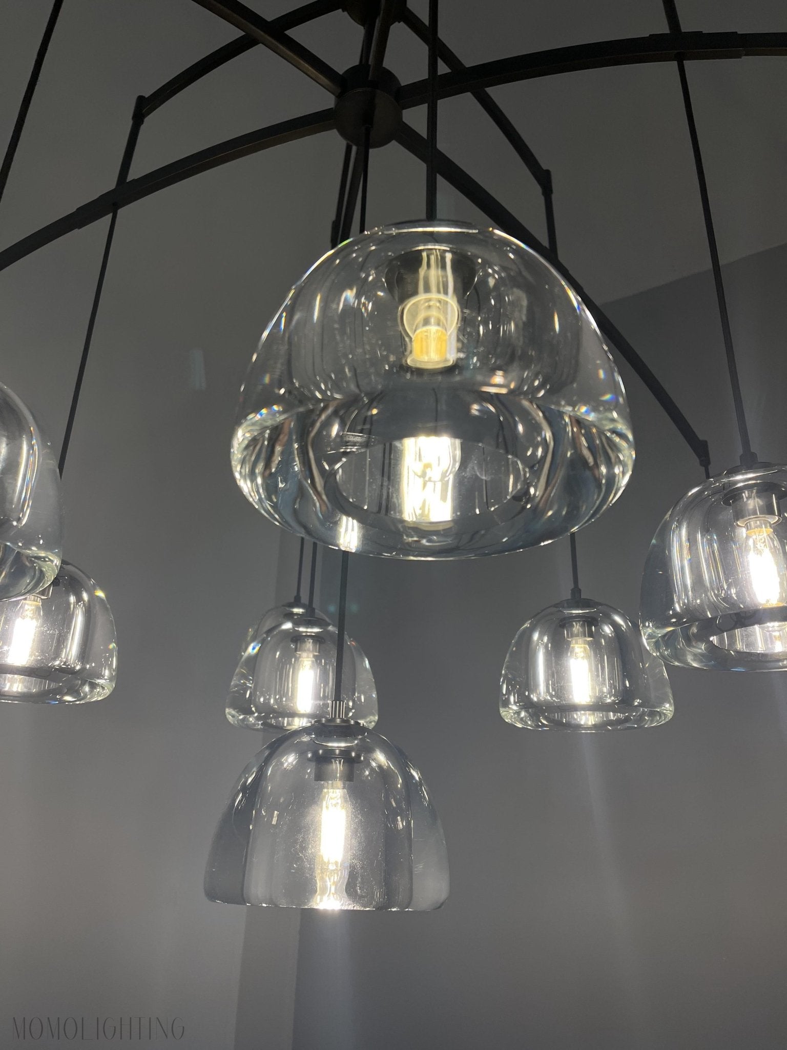 Hemisphere Linear Chandelier 54”-Nobipets