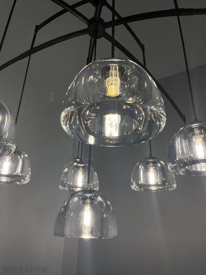 Hemisphere Linear Chandelier 54”-Nobipets