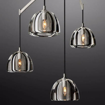 Hemisphere Linear Chandelier 72”