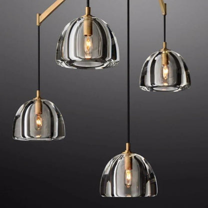 Hemisphere Linear Chandelier 72”