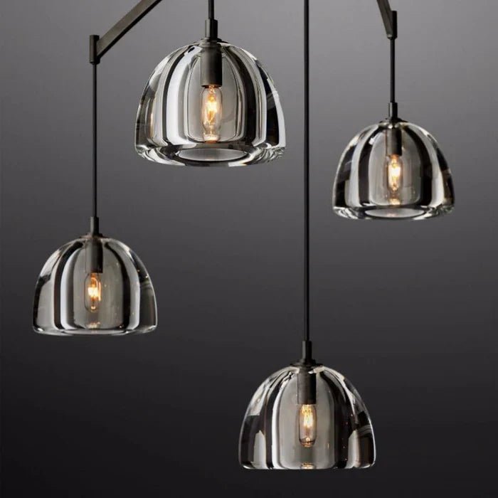 Hemisphere Linear Chandelier 72”