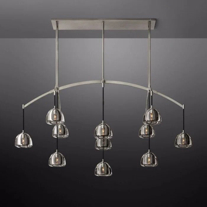 Hemisphere Linear Chandelier 72”