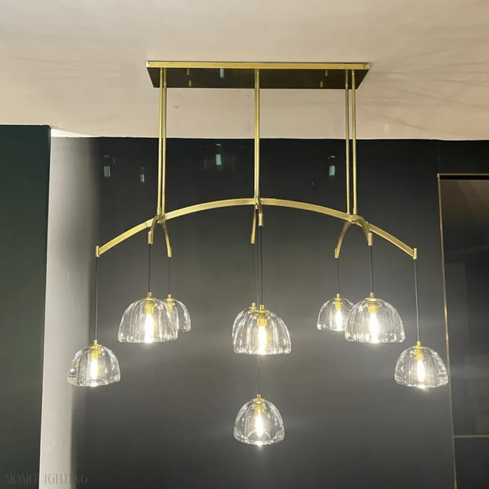 Hemisphere Linear Chandelier 72”-Nobipets