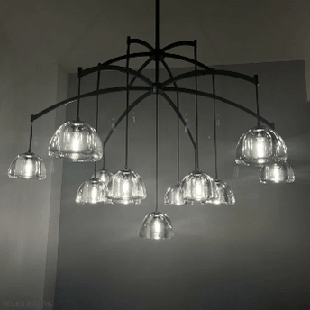 Hemisphere Round Chandelier 36″ 48” 60”-Nobipets