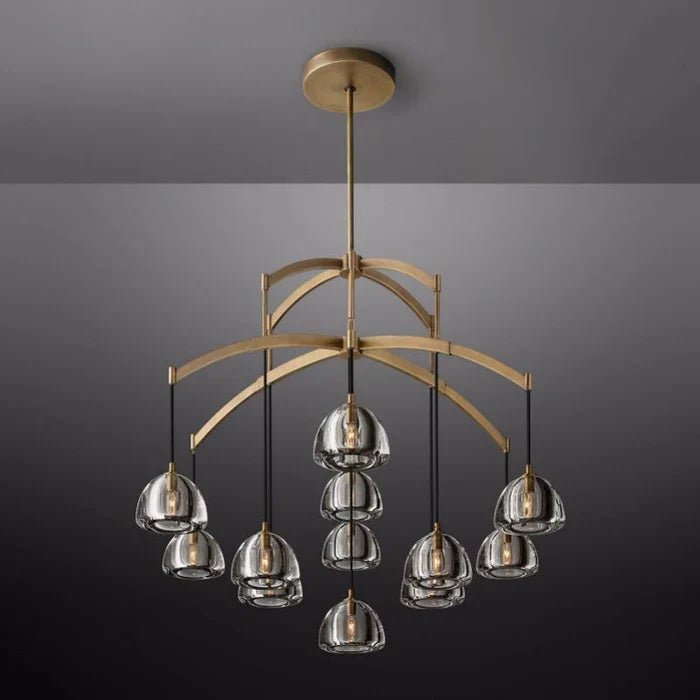 Hemisphere Round Chandelier 36″ 48” 60”