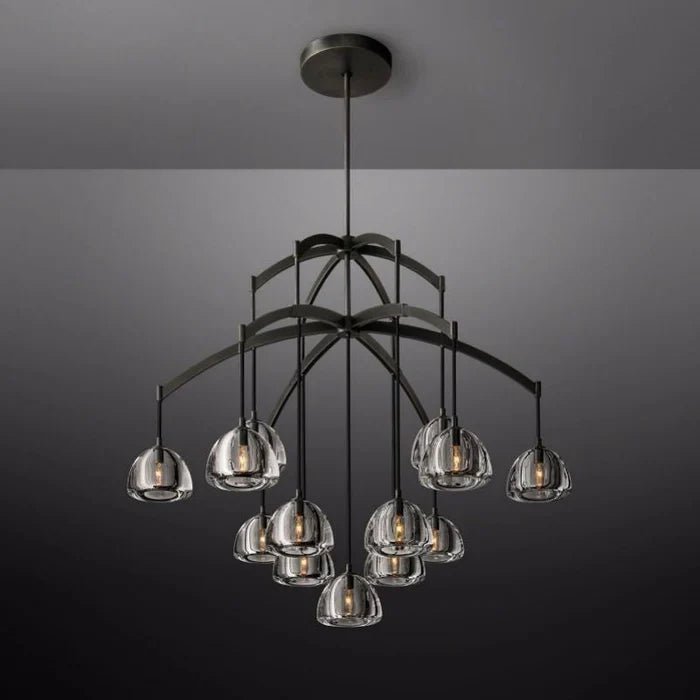 Hemisphere Round Chandelier 36″ 48” 60”
